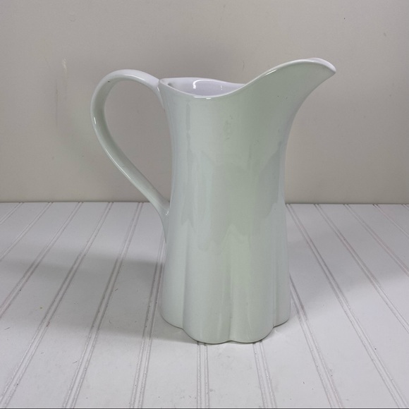 Farval Portugal white ceramic pitcher - Picture 4 of 10